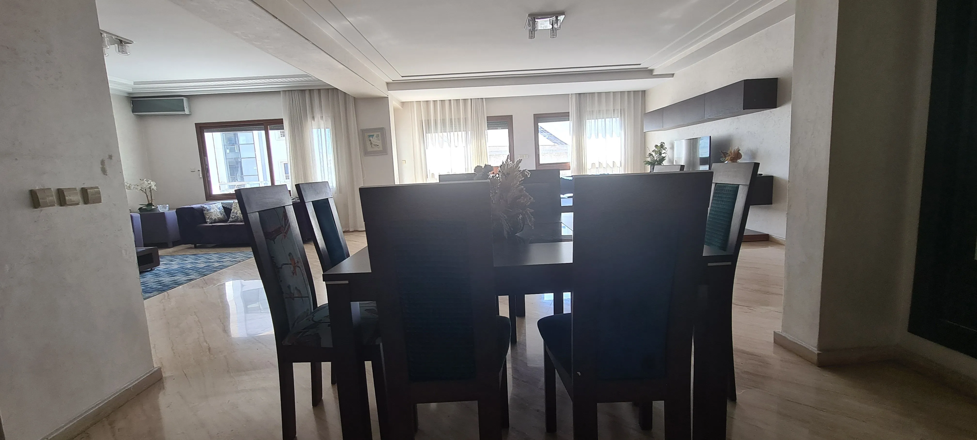 Appartement meublé avec terrasse Palmier - الدار البيضاء (4)