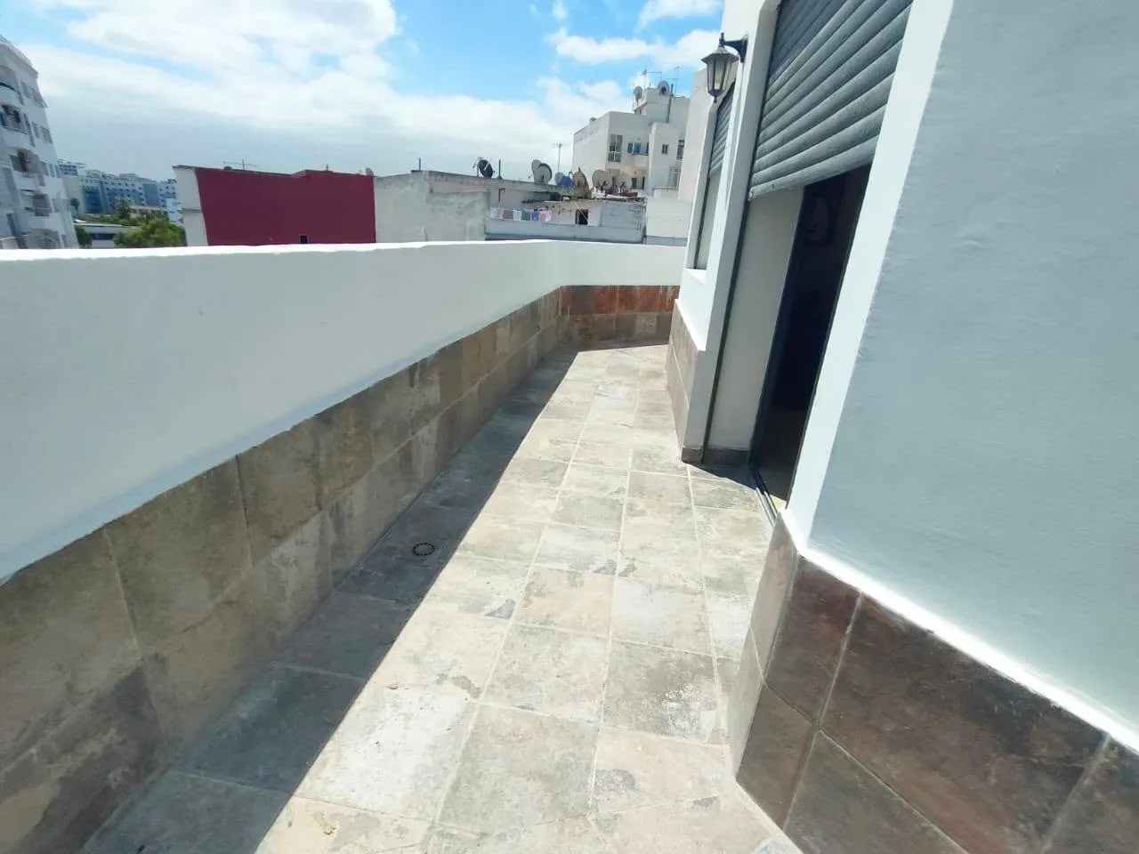Studio terrasse meublé 60m² Anfa Lyautey 5500 dh - الدار البيضاء