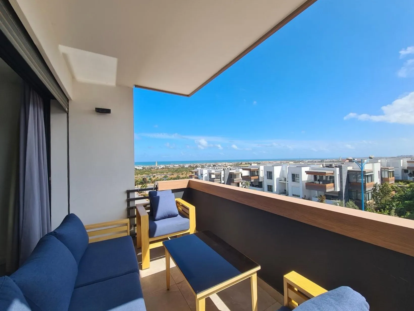Appartements 2 chambres meublé  Vert marine - دار بوعزة