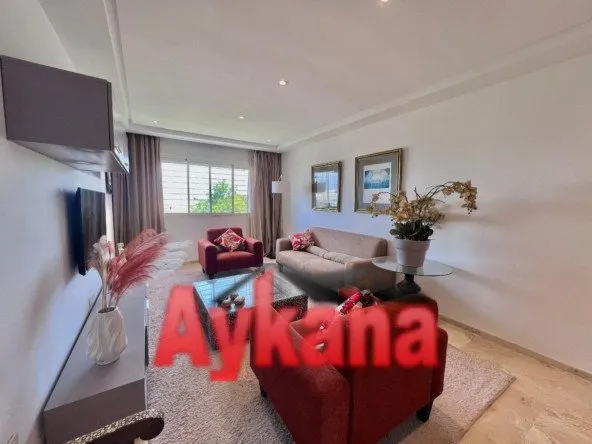 Location Appartement meublé à Rabat Jnane souissi - الرباط (2)