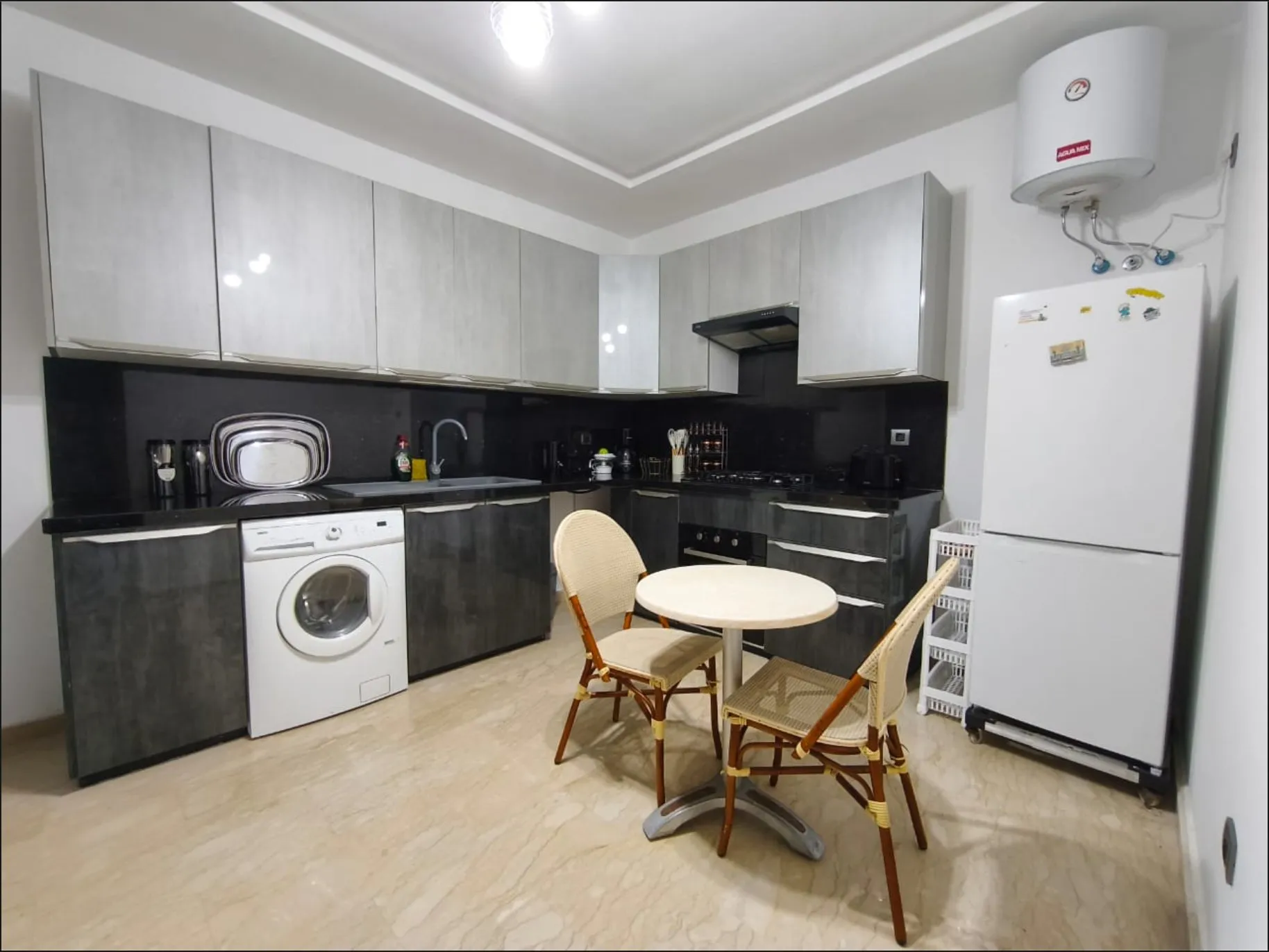Superbe Appartement Rez-de-Jardin | Vue Piscines &amp; Océan - دار بوعزة (4)
