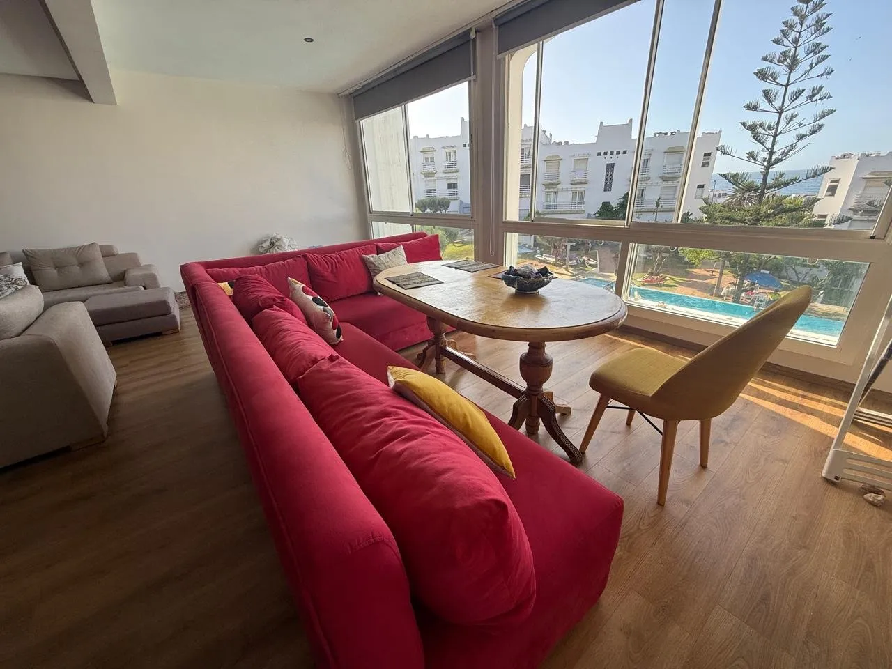 Dar Bouazza – Locat appartement rénové, meublé 2CH - دار بوعزة