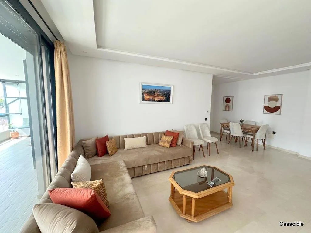 Casablanca Finance City: Location joli studio meublé avec terrasse. - الدار البيضاء