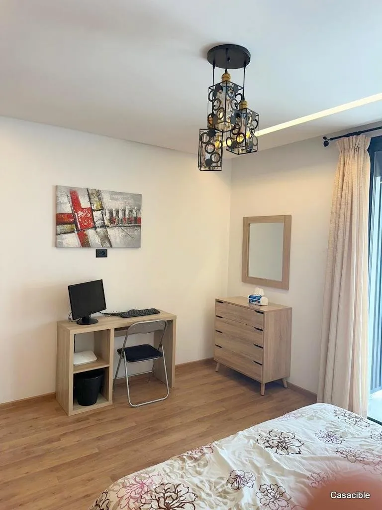 Casablanca Finance City: Location joli studio meublé avec terrasse. - الدار البيضاء (4)