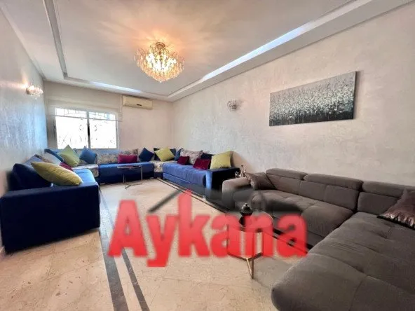 Location Appartement Meublé à Rabat Hay Riad - الرباط