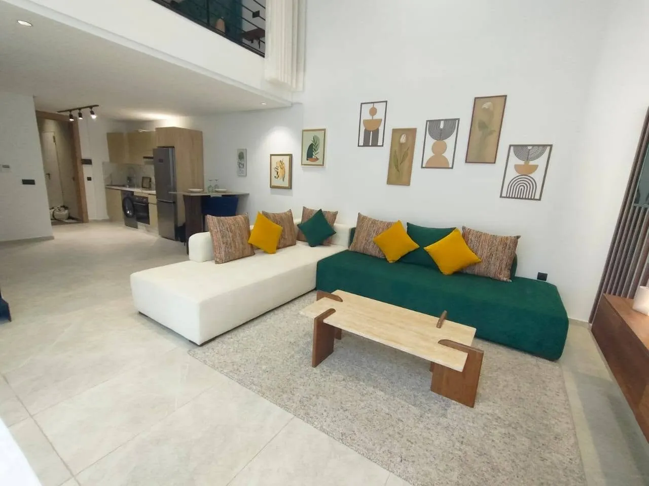 Duplex meublé 80m² Les Princesses 10500 dh - الدار البيضاء (2)