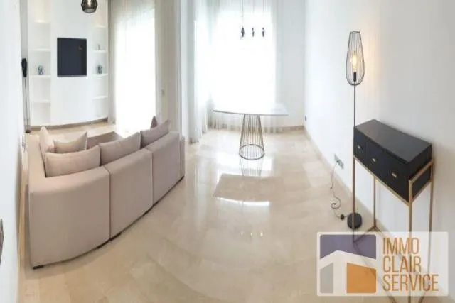 Appartement neuf meublé Souissi Orangeraies - الرباط