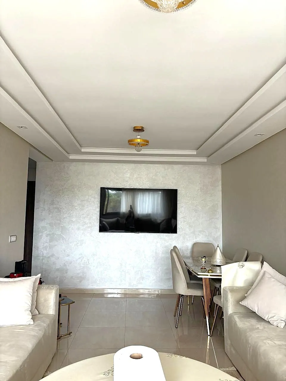 SUPERBE DEUX CHAMBRES MEUBLE / BOUSKOURA - الدار البيضاء (3)