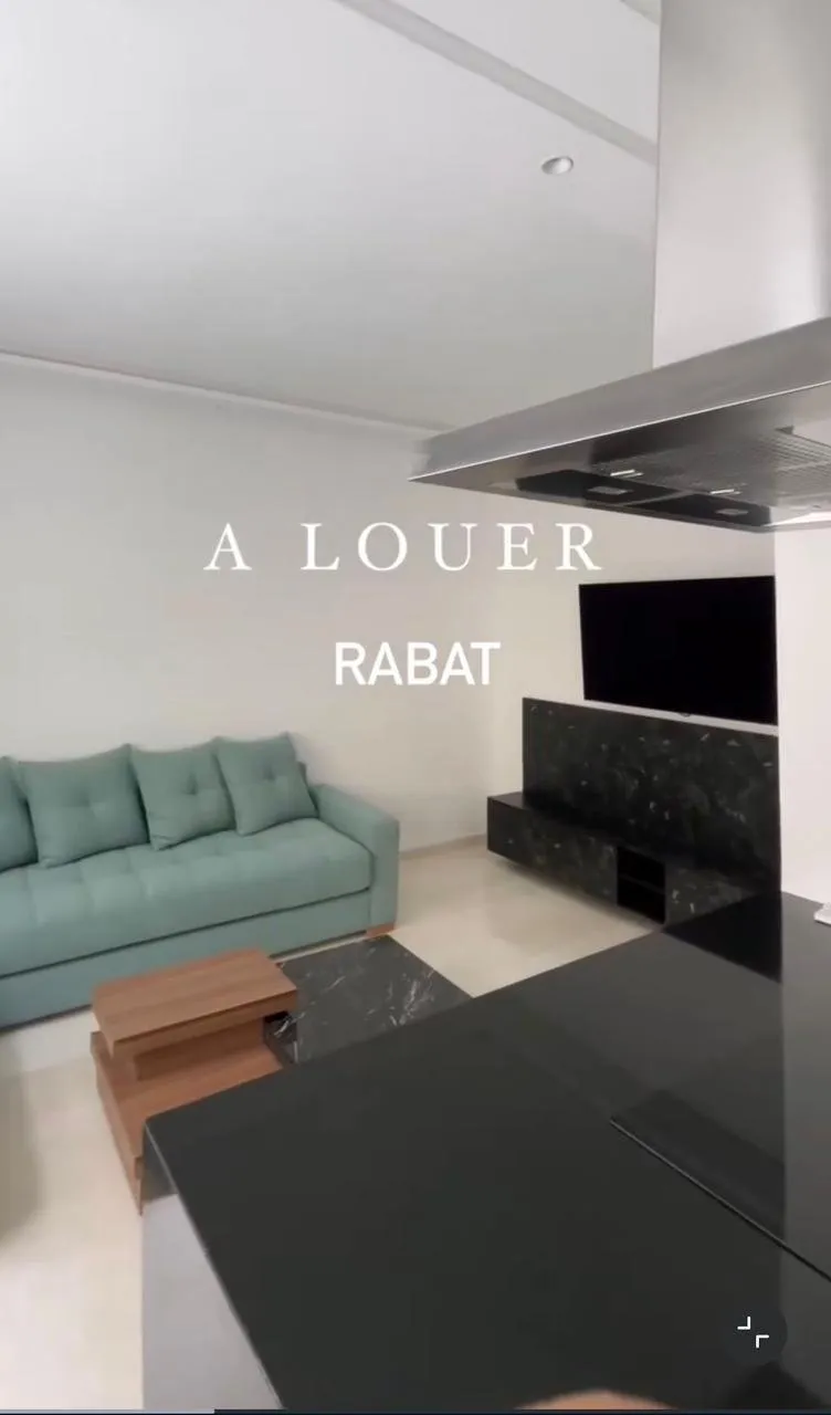Appartement meublé haut standing en location - الرباط