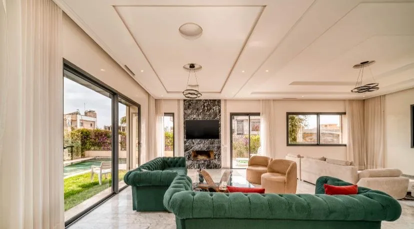 Magnifique villa en location a Noria Golf - مراكش (3)