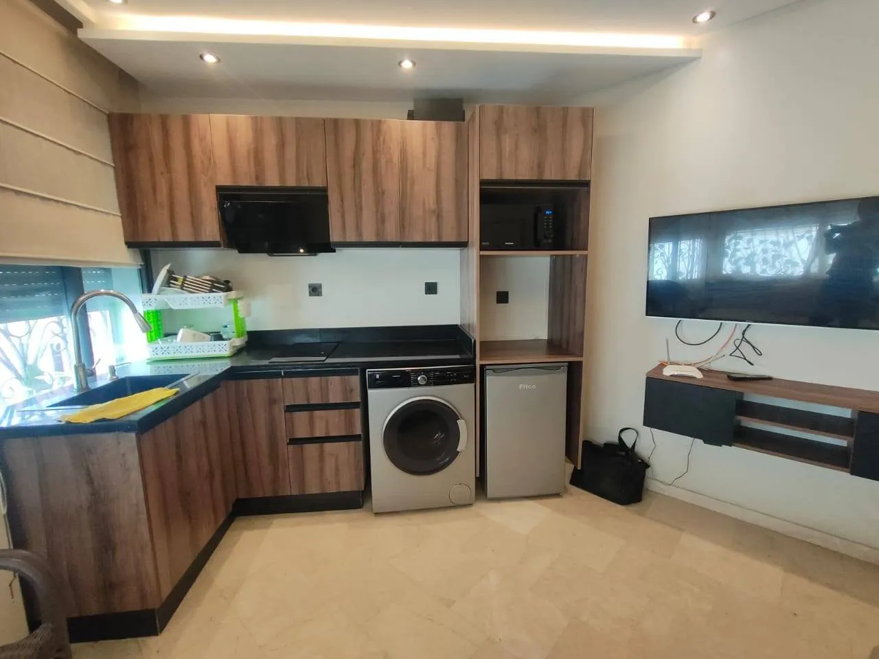 Studio meublé 43m² Anfa 5000 Dh - الدار البيضاء (3)