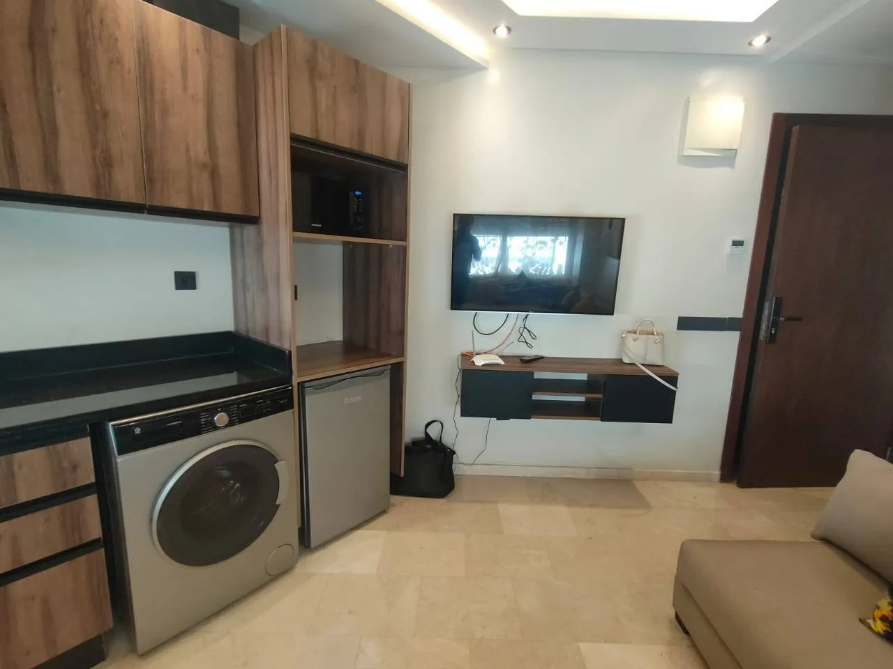 Studio meublé 43m² Anfa 5000 Dh - الدار البيضاء (2)
