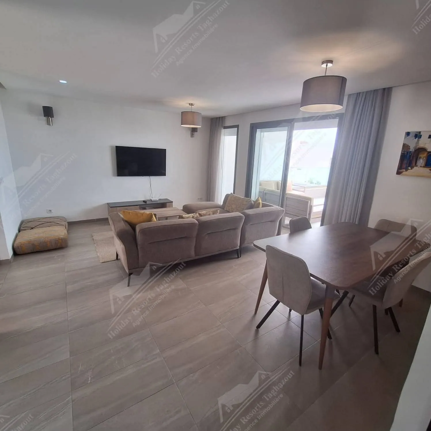 Moonlight View 2 Bedroom Apartment Taghazout Bay Tamourit - تغازوت (4)