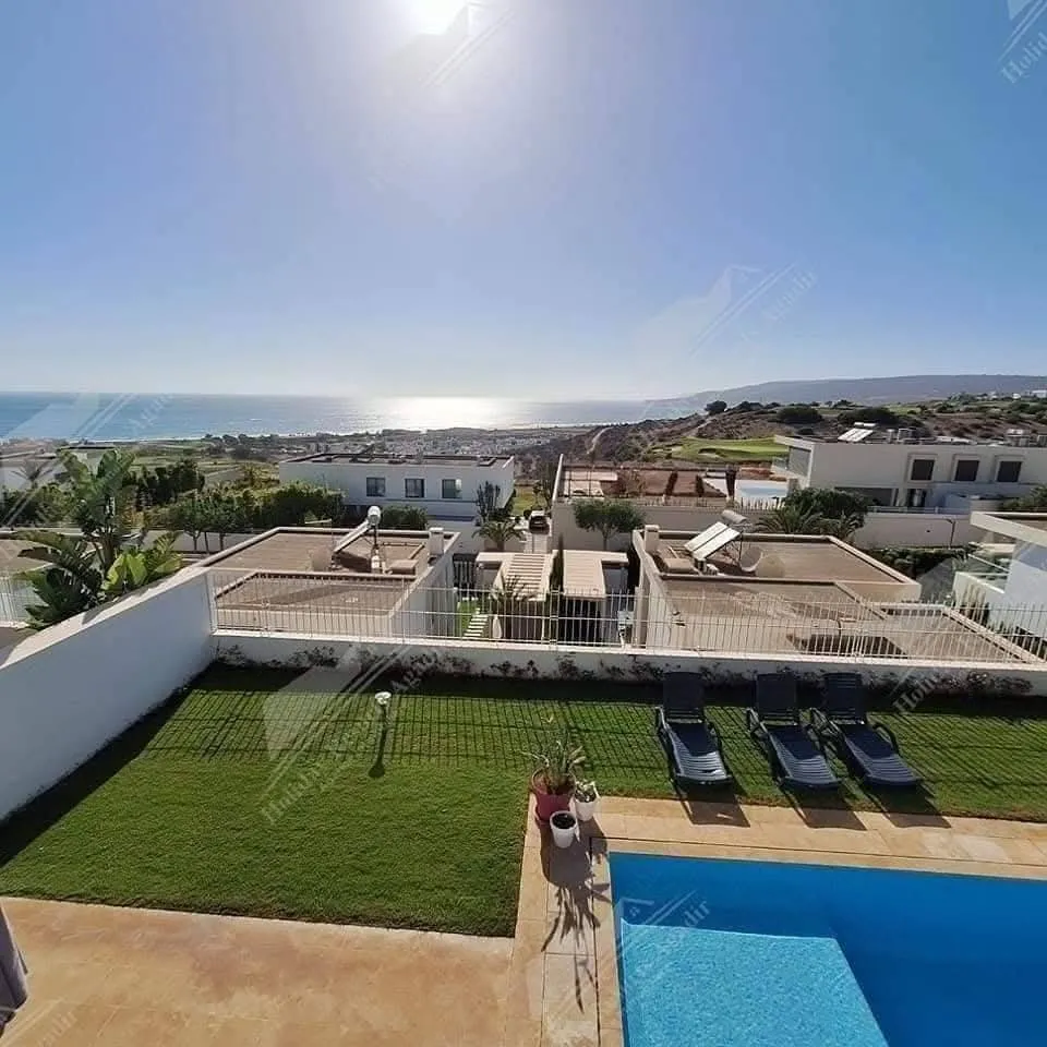 Blue Sky 4 Bedroom Ocean &amp; Golf View Taghazout Bay Amda - تغازوت (4)