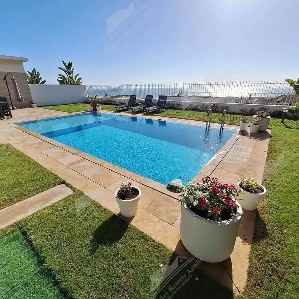 Blue Sky 4 Bedroom Ocean &amp; Golf View Taghazout Bay Amda - تغازوت