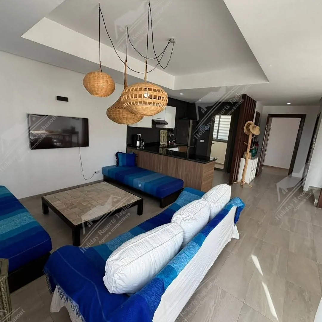 Sea Breezy Bay Duplex Golf &amp; Ocean View Taghazout Bay Tamourit - تغازوت (3)