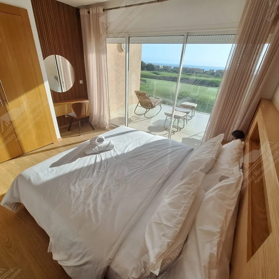 Serenity Soirée Duplex Ocean &amp; Golf View Taghazout Bay Taouirt - تغازوت (4)