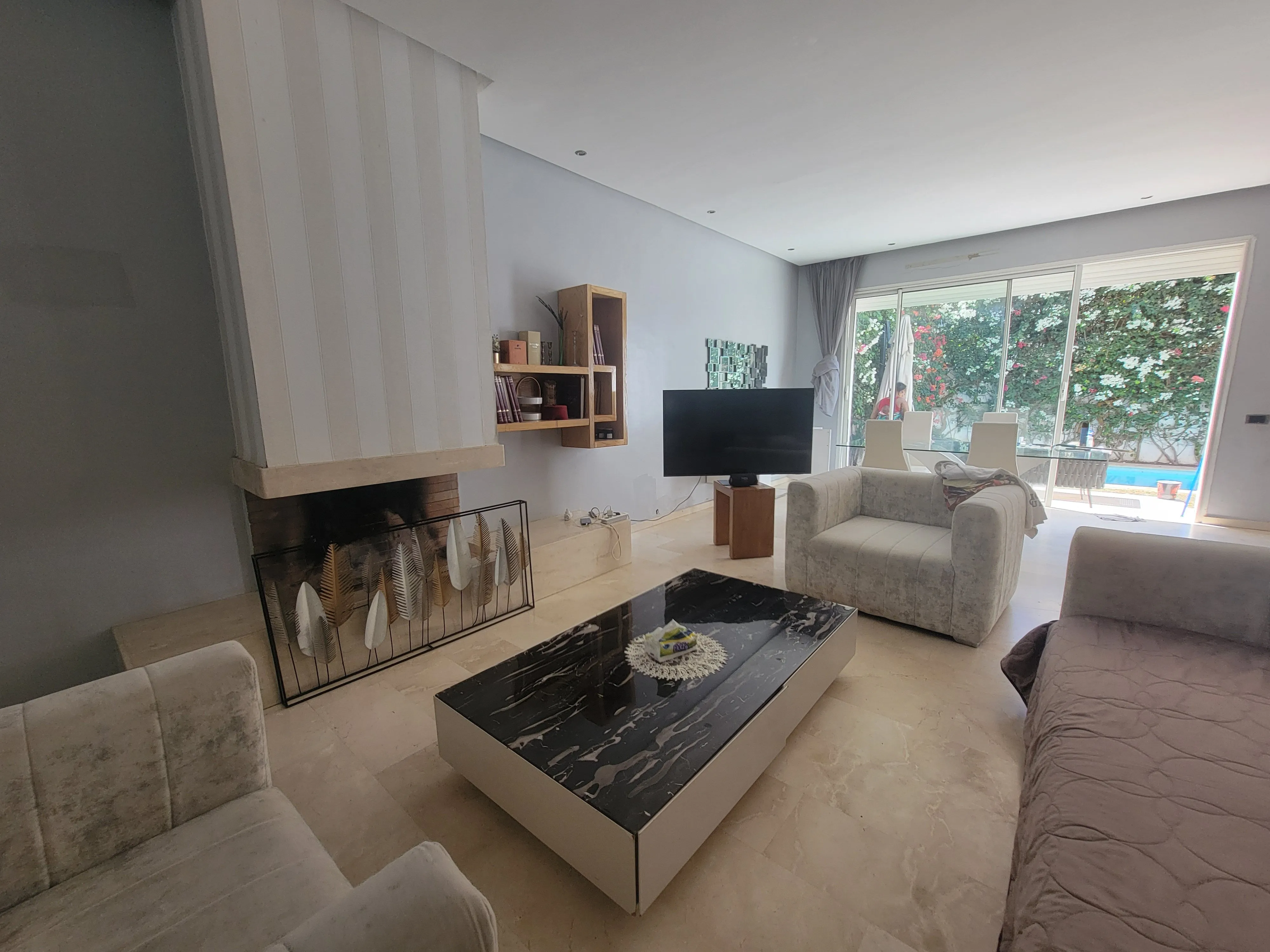 élégante villa meublée avec piscine et garage - دار بوعزة (2)
