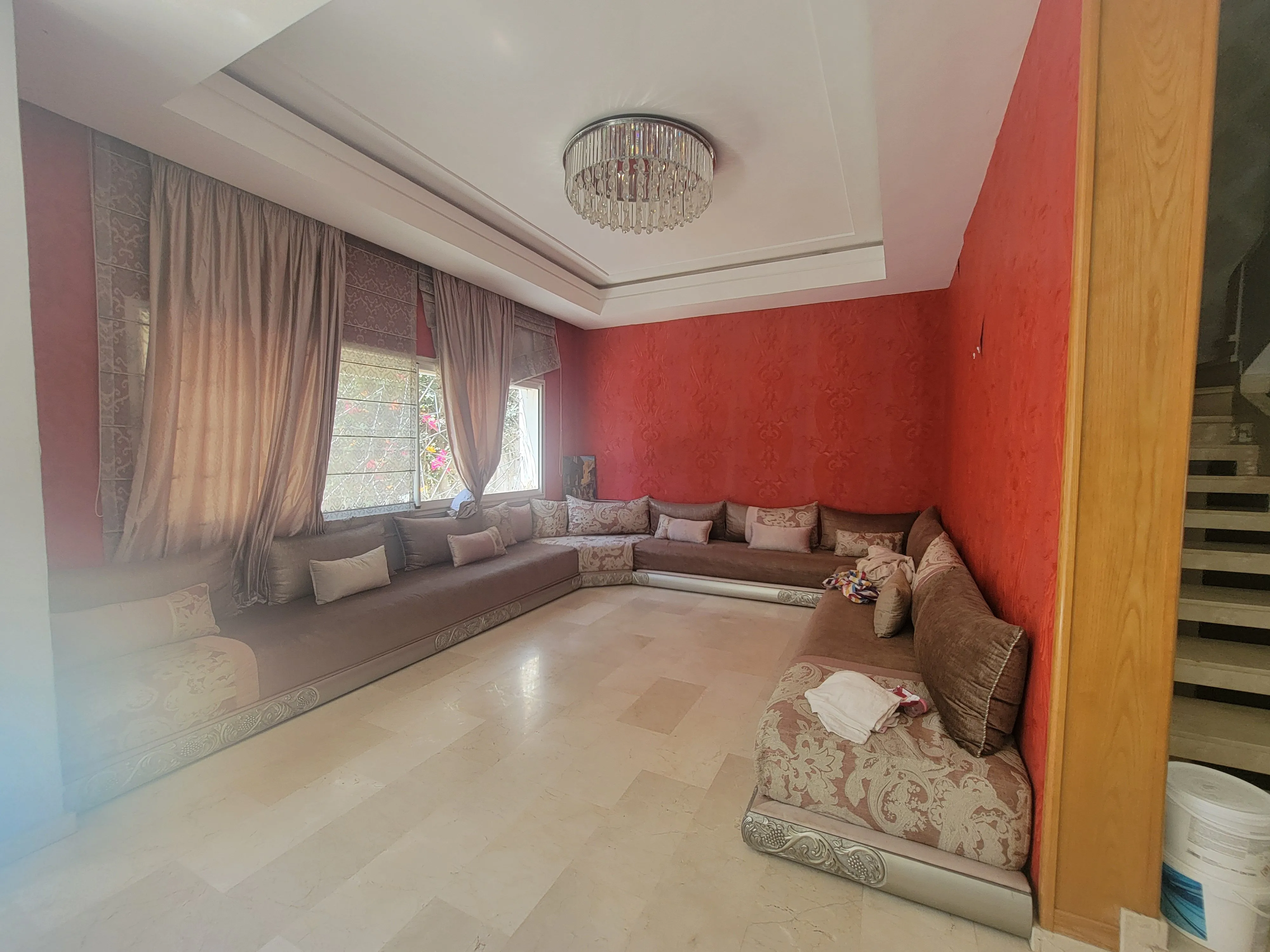 élégante villa meublée avec piscine et garage - دار بوعزة (4)