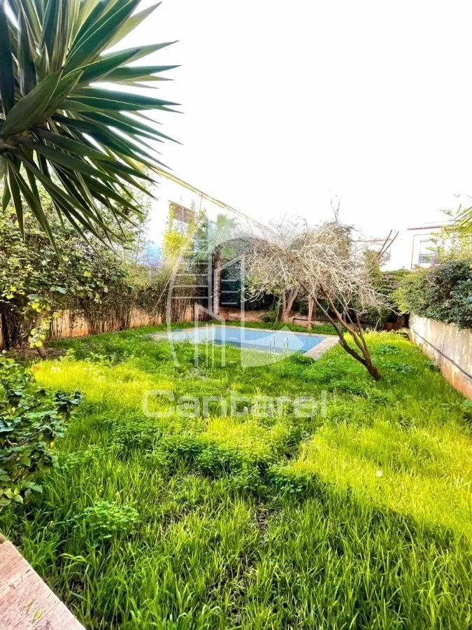 Villa à louer vide à Casablanca Californie - الدار البيضاء
