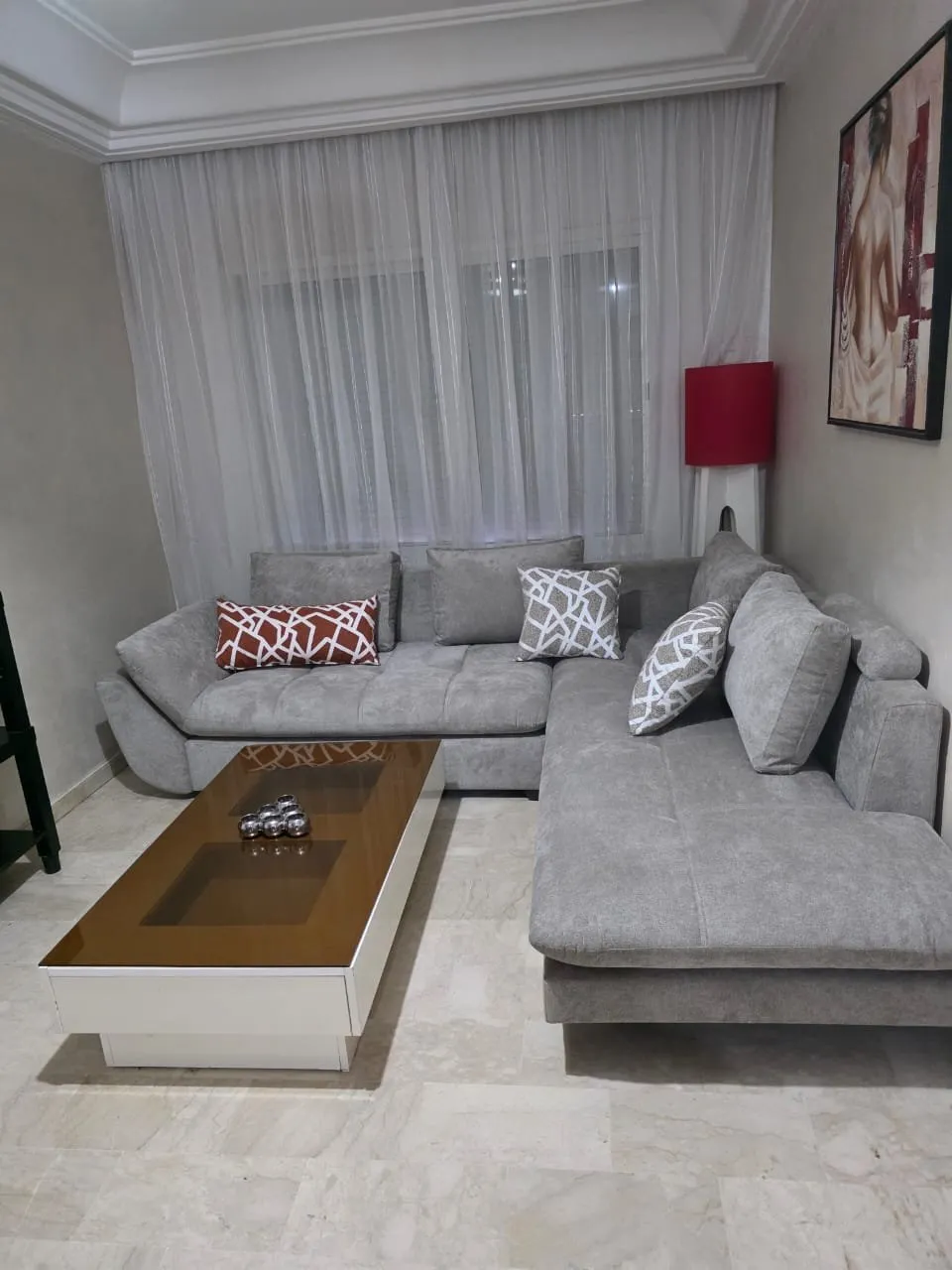 Les Princesses – Location d’un appartement meublé 62 m² 2 CH - الدار البيضاء