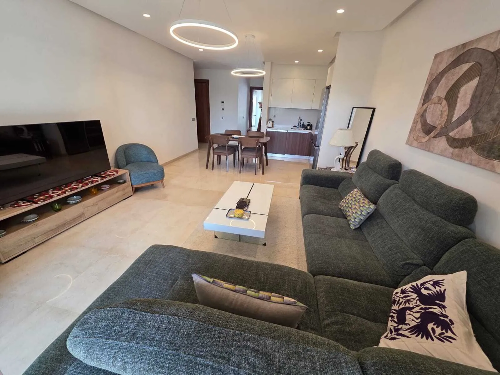 Appartement (3ème étage) de haut standing en location meublé - الرباط