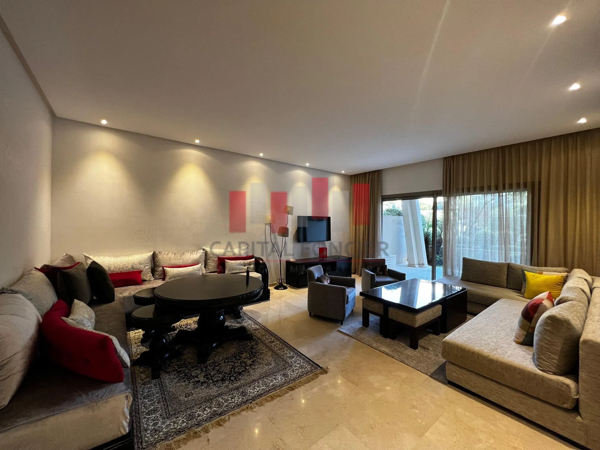 REZ JARDIN 2 CH  /BOUSKOURA/ JARDIN ET PISCINE - الدار البيضاء