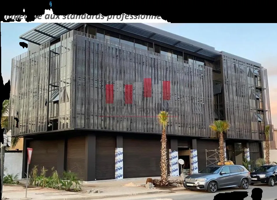 Immeuble neuf a usage professionnel de 3900 m2 de surfaces utiles a la location en plein bld ghandi - الدار البيضاء (3)