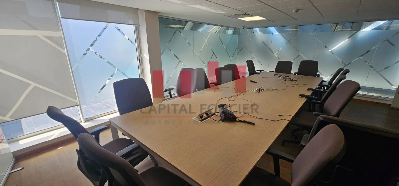 Immeuble professionnel  aménagé de 800 m2 en plein quartier Ghautier a la location - الدار البيضاء