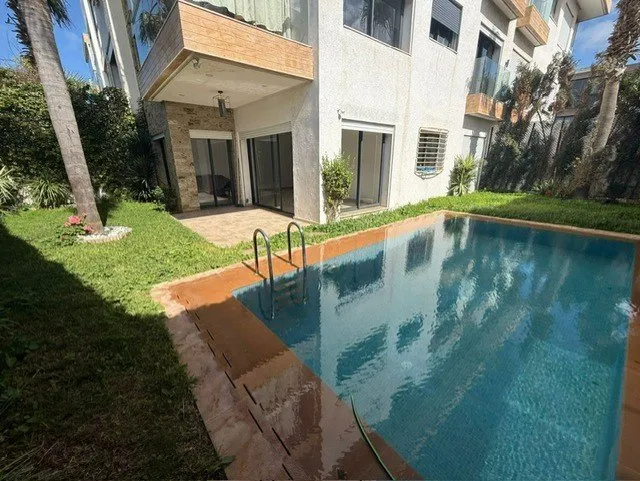 Dar Bouazza – Location rez-de-jardin avec PISCINE PRIVATIVE 2 CH - دار بوعزة (2)