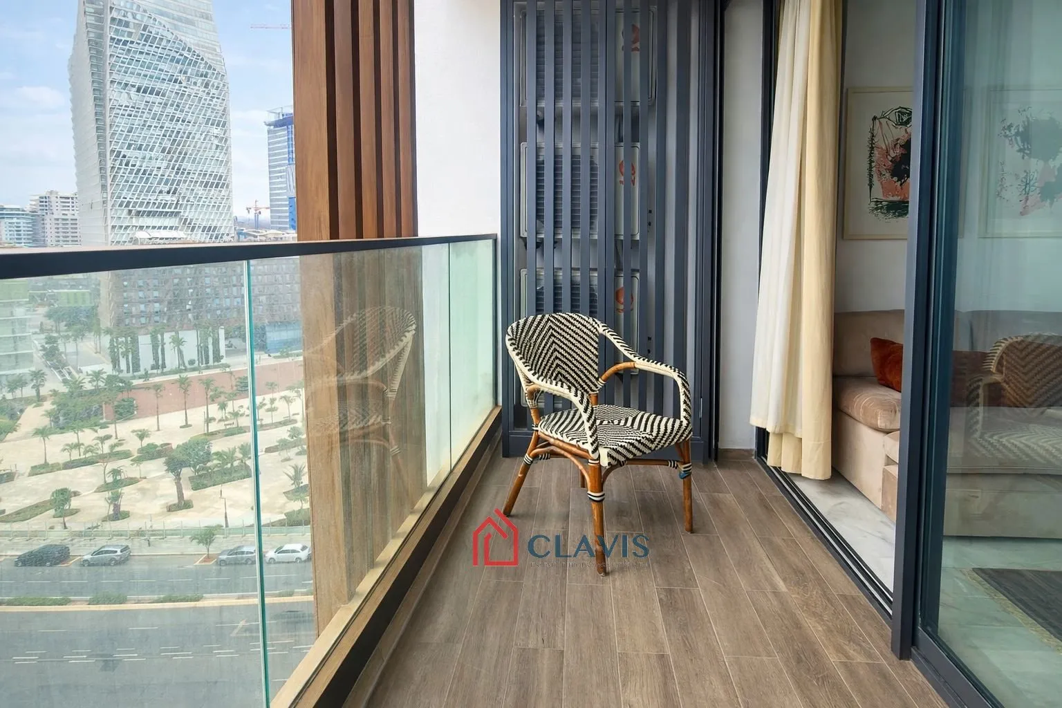 Appartement neuf meublé à louer à Cfc - الدار البيضاء (3)