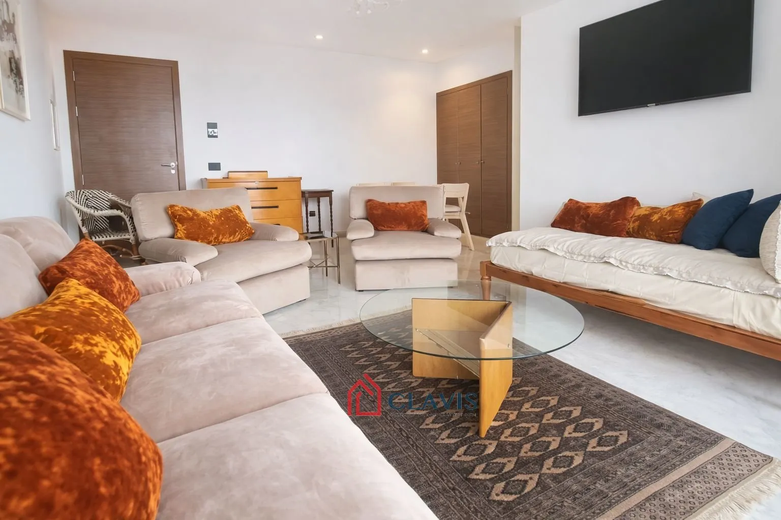 Appartement neuf meublé à louer à Cfc - الدار البيضاء (2)