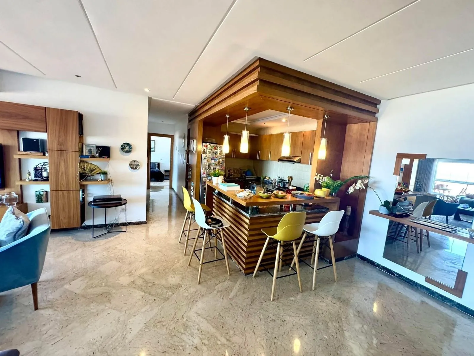 A Dar Bouazza -À louer – Appartement Meublé Vue Mer 2CH - دار بوعزة (4)