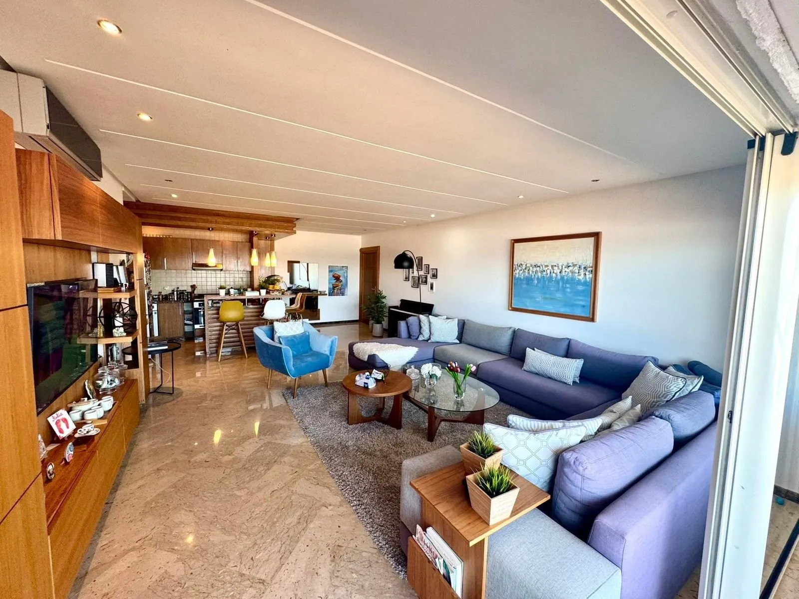 A Dar Bouazza -À louer – Appartement Meublé Vue Mer 2CH - دار بوعزة (2)