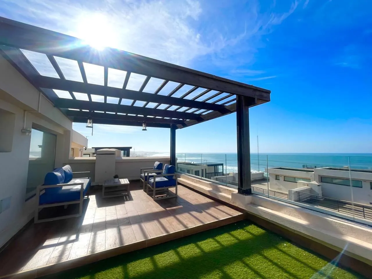 Dar Bouazza À Louer – Superbe Villa Meublée Front Mer 4 CH - دار بوعزة
