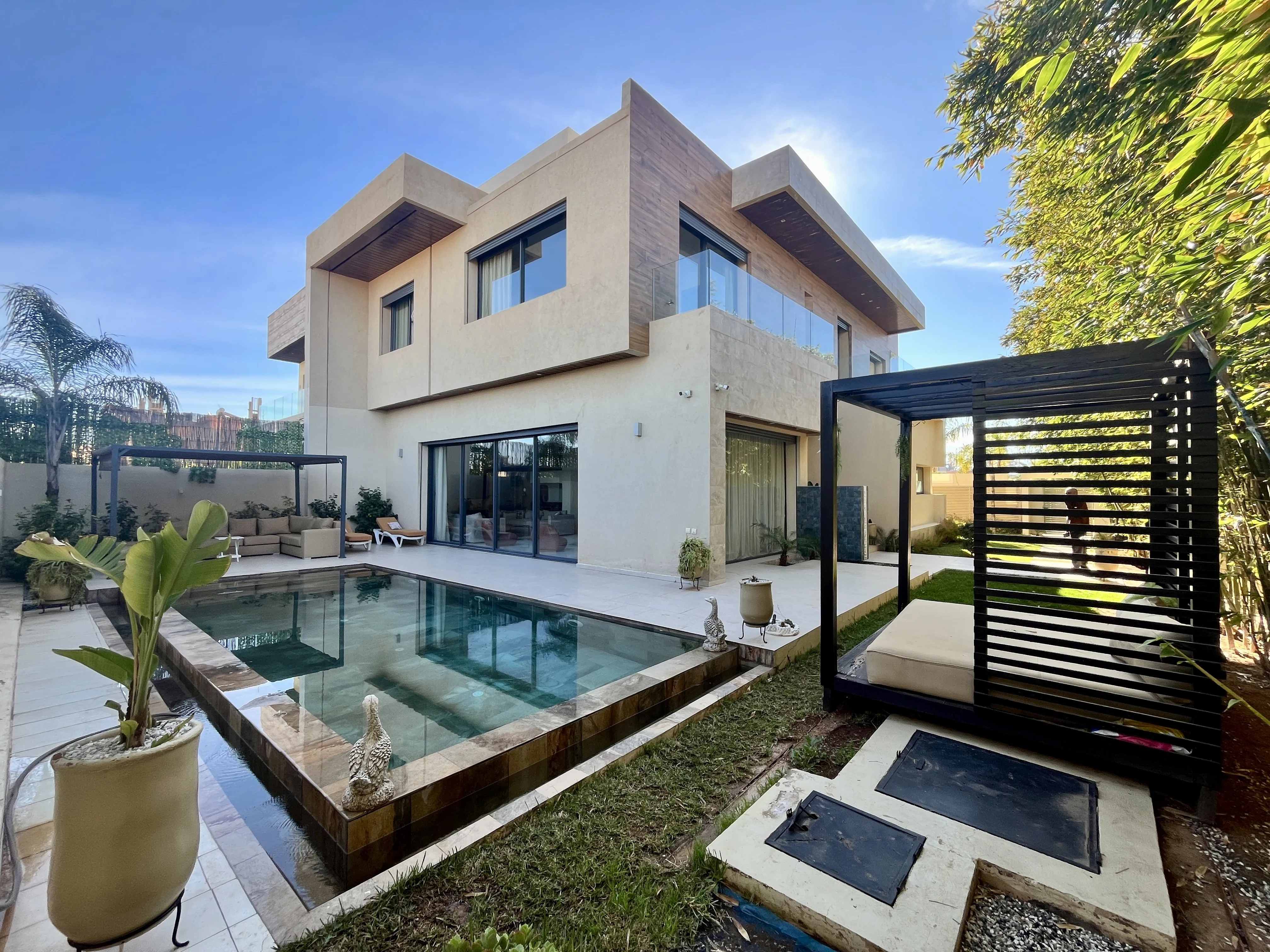 Villa contemporaine à louer - Marrakech - مراكش