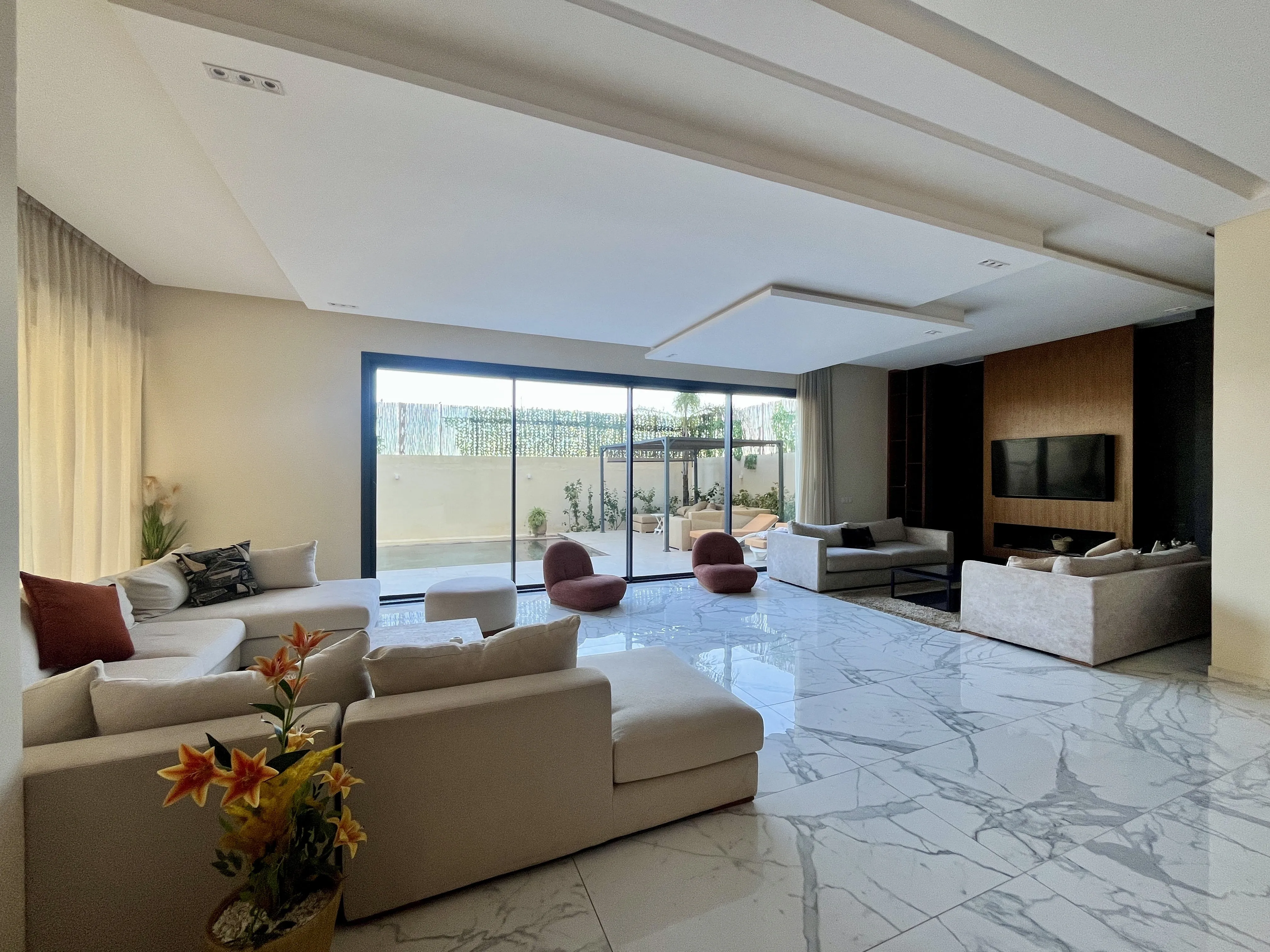 Villa contemporaine à louer - Marrakech - مراكش (3)