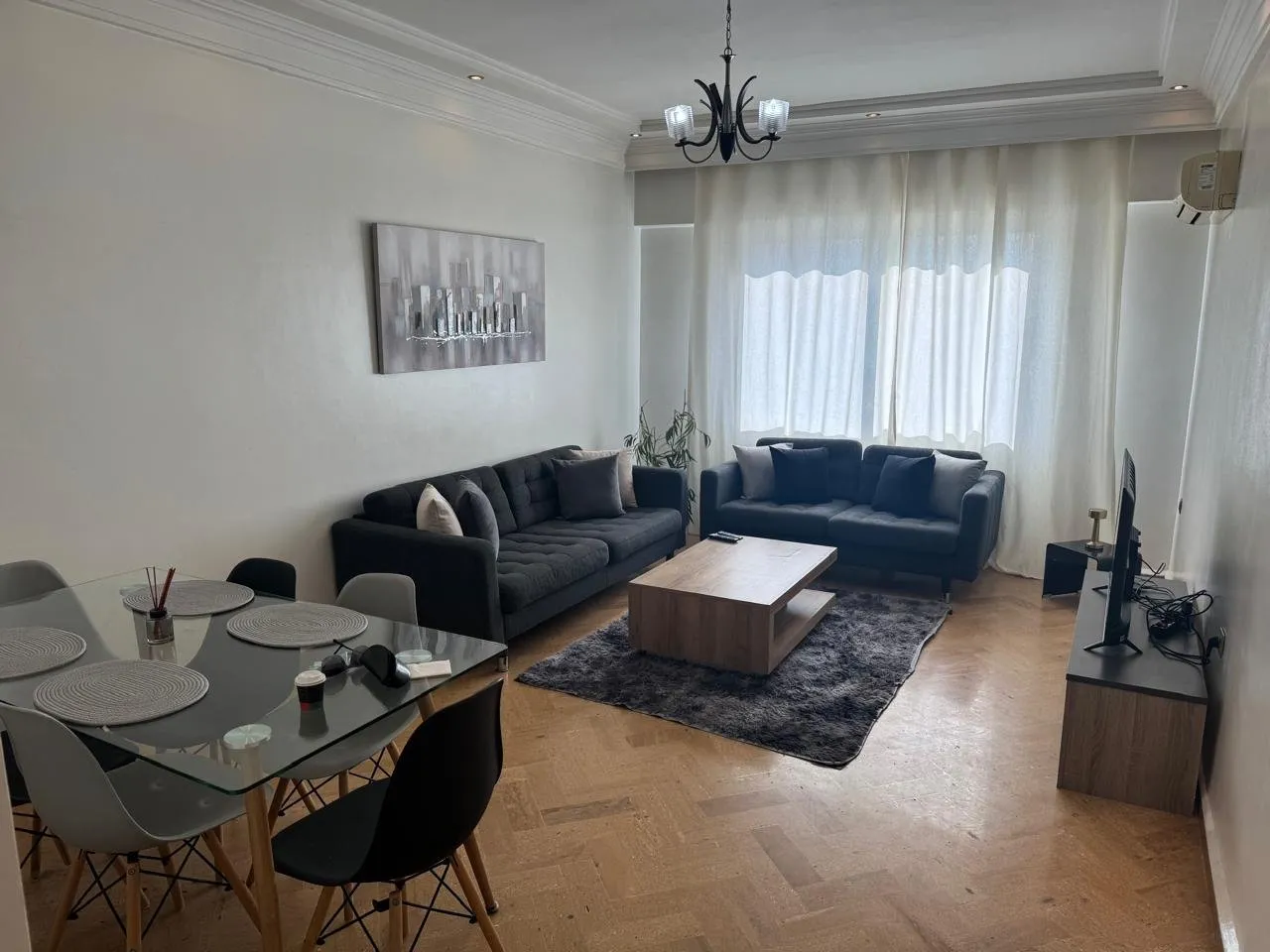 Bd Anfa, appartement meublé en location 2 CH - الدار البيضاء