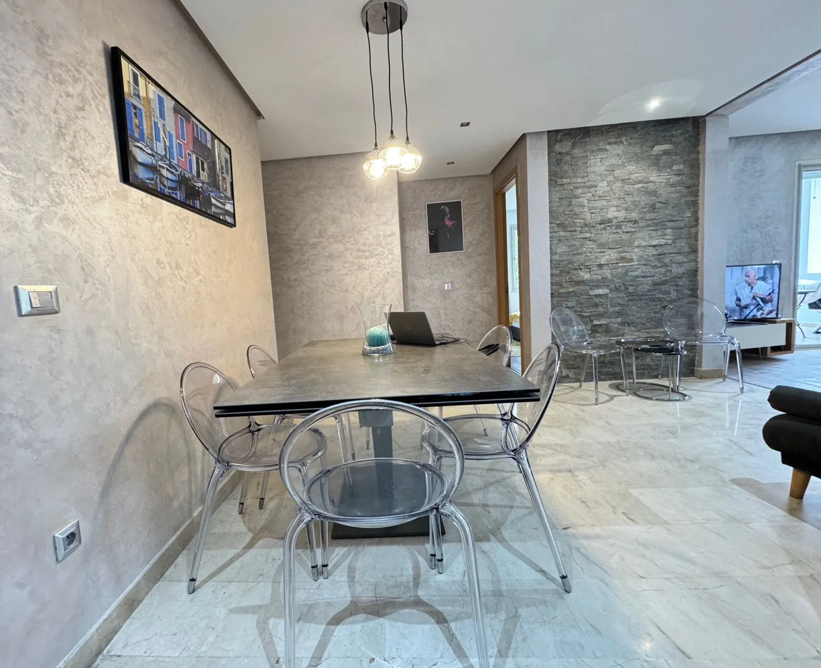 Appartement avec terrasse et jardin ville verte - الدار البيضاء (3)