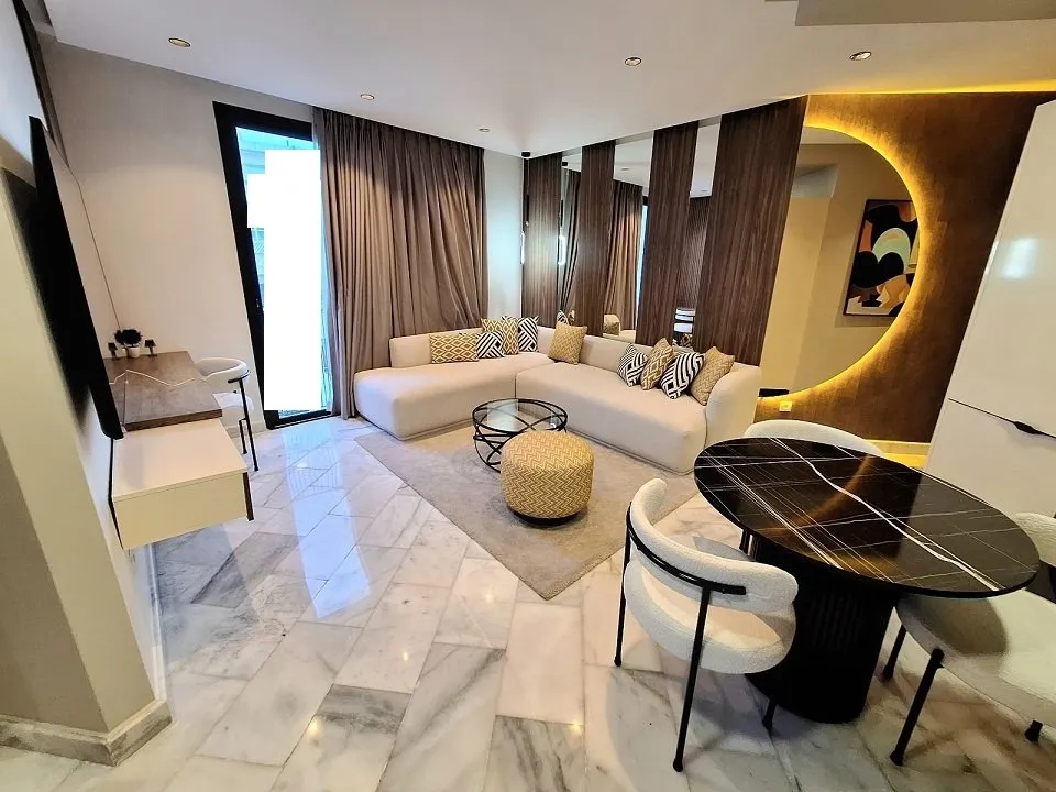 PALMIER  CASABLANCA | LOCATION APPT MEUBLÉ  2 CH - الدار البيضاء