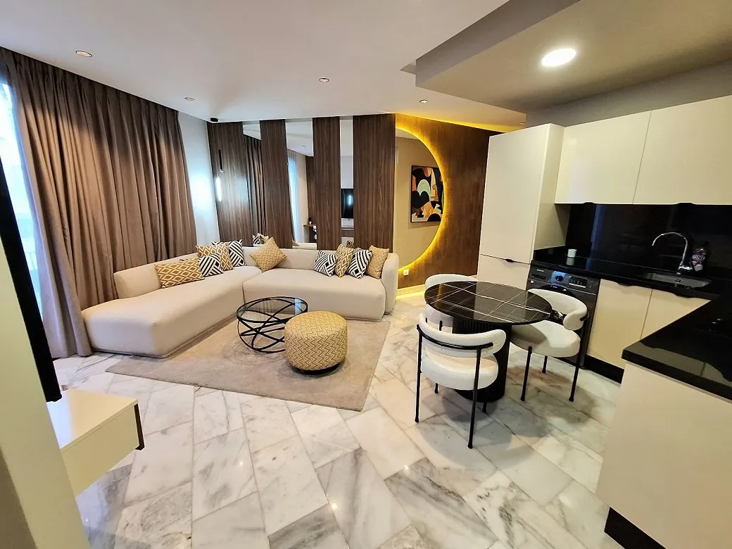 PALMIER  CASABLANCA | LOCATION APPT MEUBLÉ  2 CH - الدار البيضاء (2)