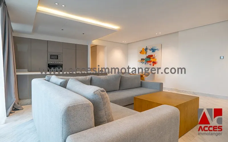 Superbe Appartement Meublé en Résidence Neuve avec Piscine - طنجة (4)