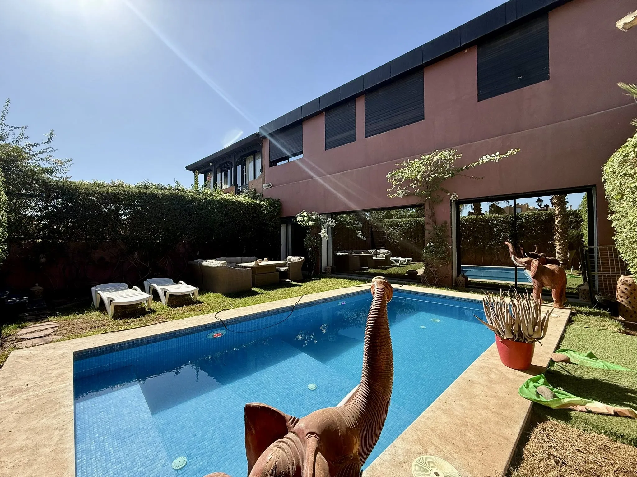 Villa rénovée avec piscine privée - Marrakech - مراكش (2)