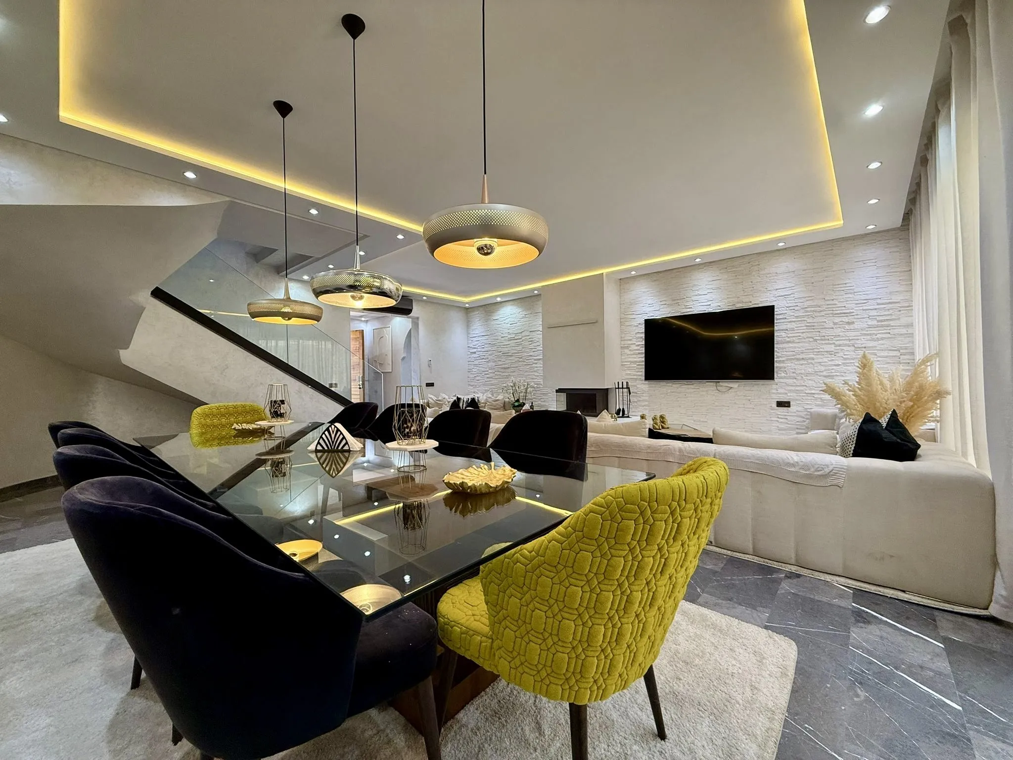Villa rénovée avec piscine privée - Marrakech - مراكش (4)