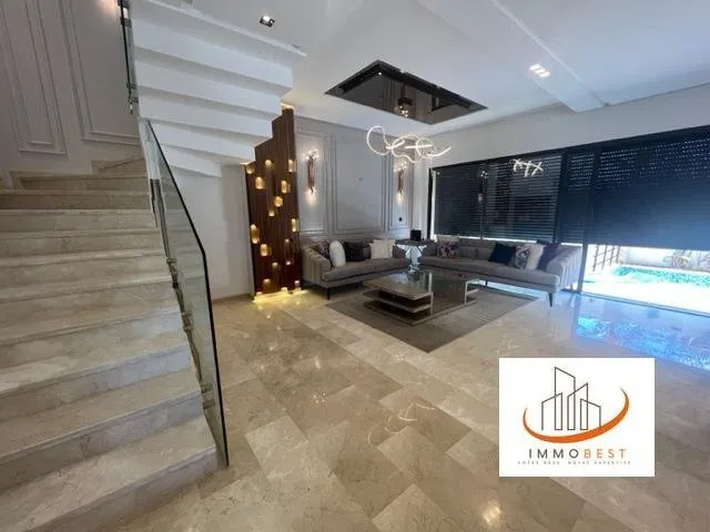 À Louer – Superbe Villa Meublée Front Mer à Jacques Beach, Dar Bouazza 3 CH - الدار البيضاء (2)