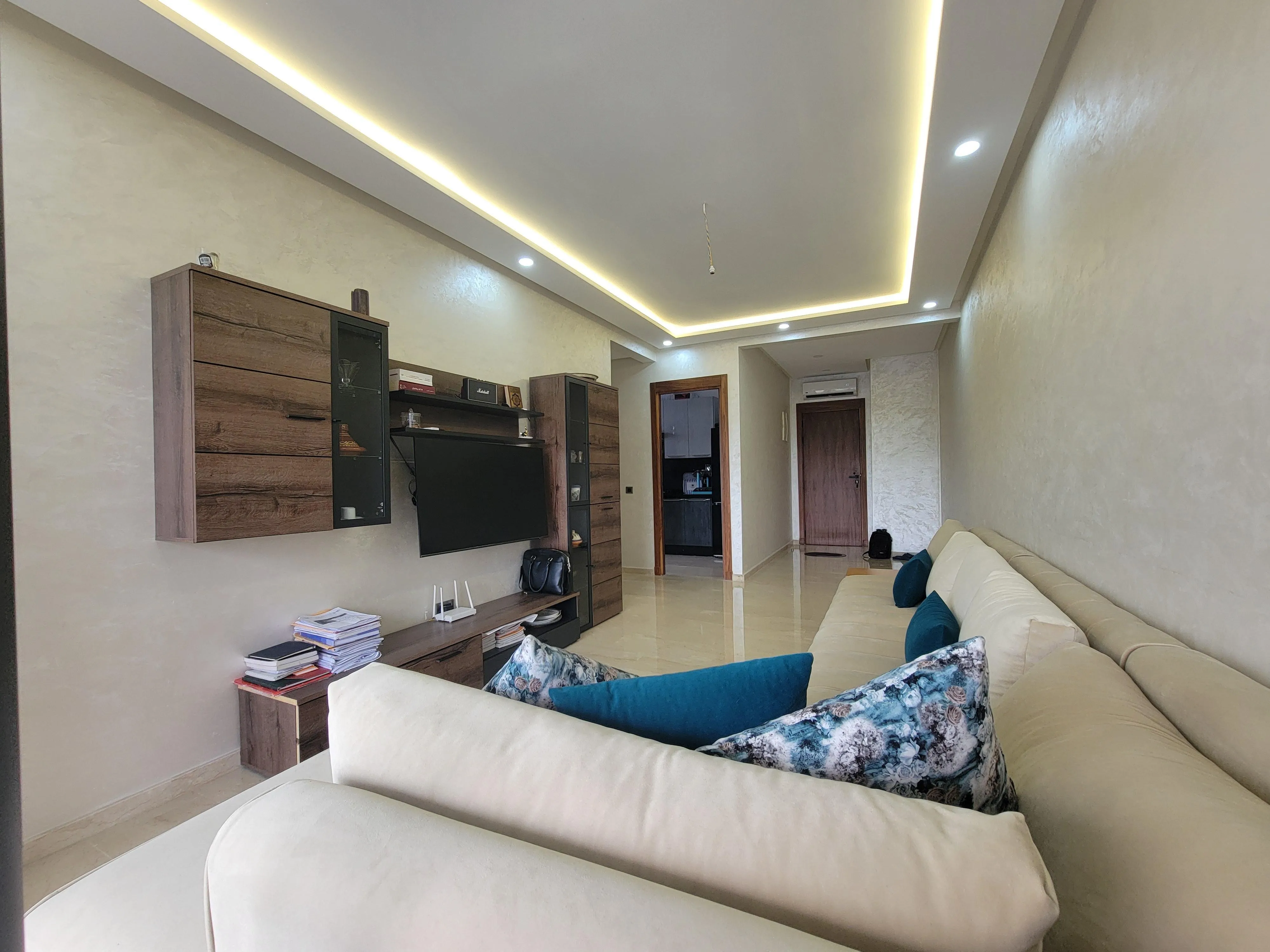 Splendide appartement meublé en front de mer à Dar Bouazza - الدار البيضاء (3)
