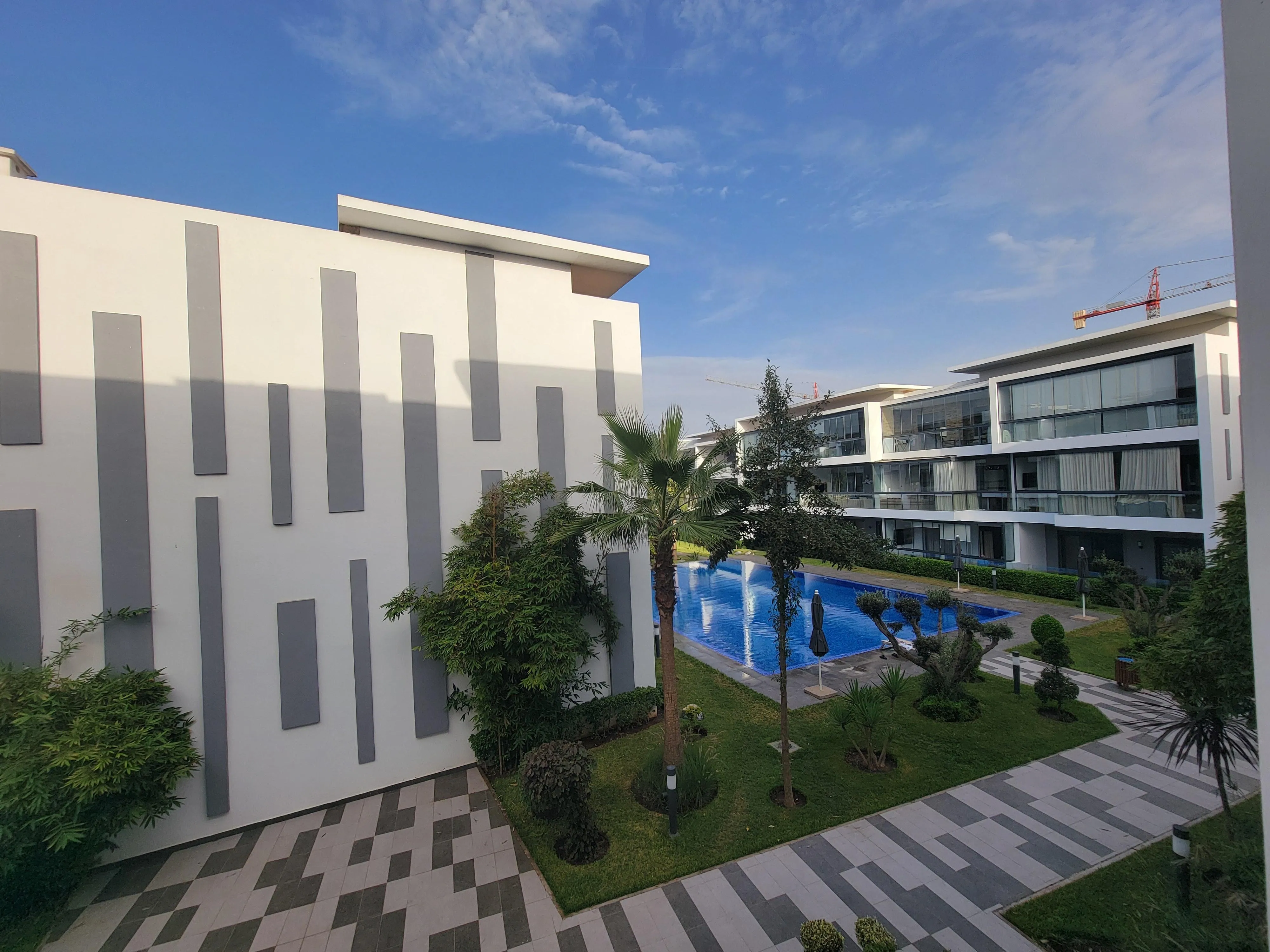 Magnifique appartement meublé en front de mer à Dar Bouazza - الدار البيضاء