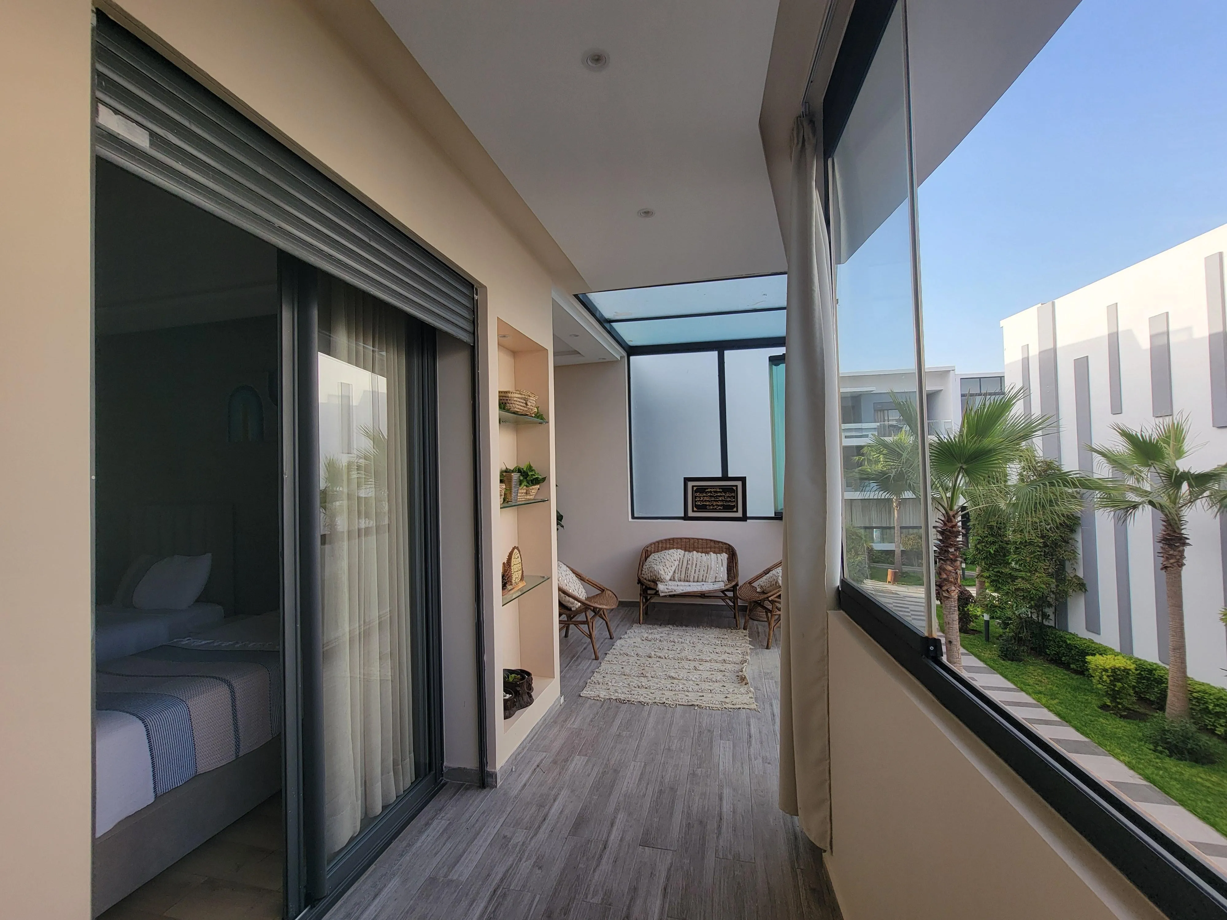 Magnifique appartement meublé en front de mer à Dar Bouazza - الدار البيضاء (2)