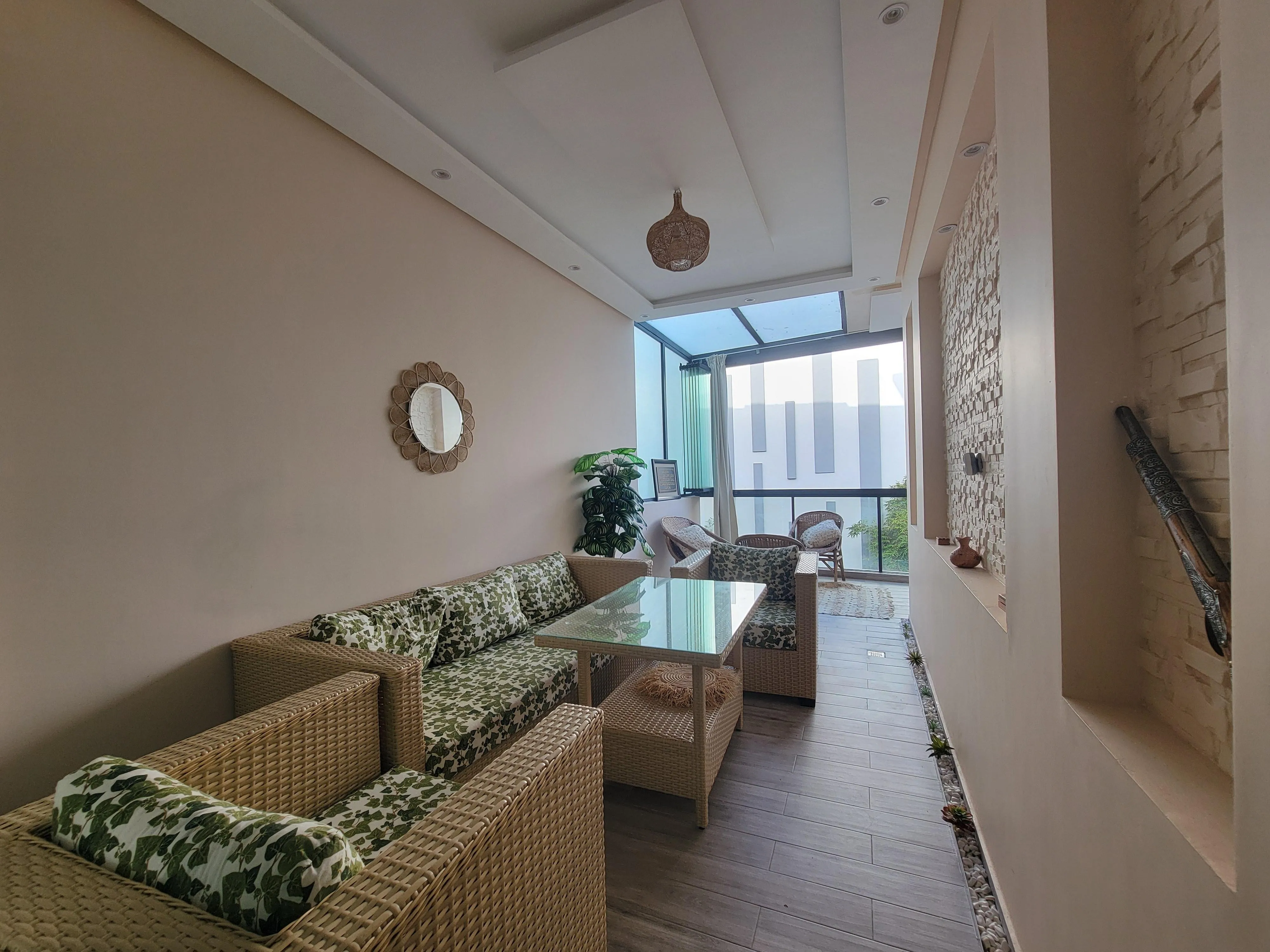 Magnifique appartement meublé en front de mer à Dar Bouazza - الدار البيضاء (3)