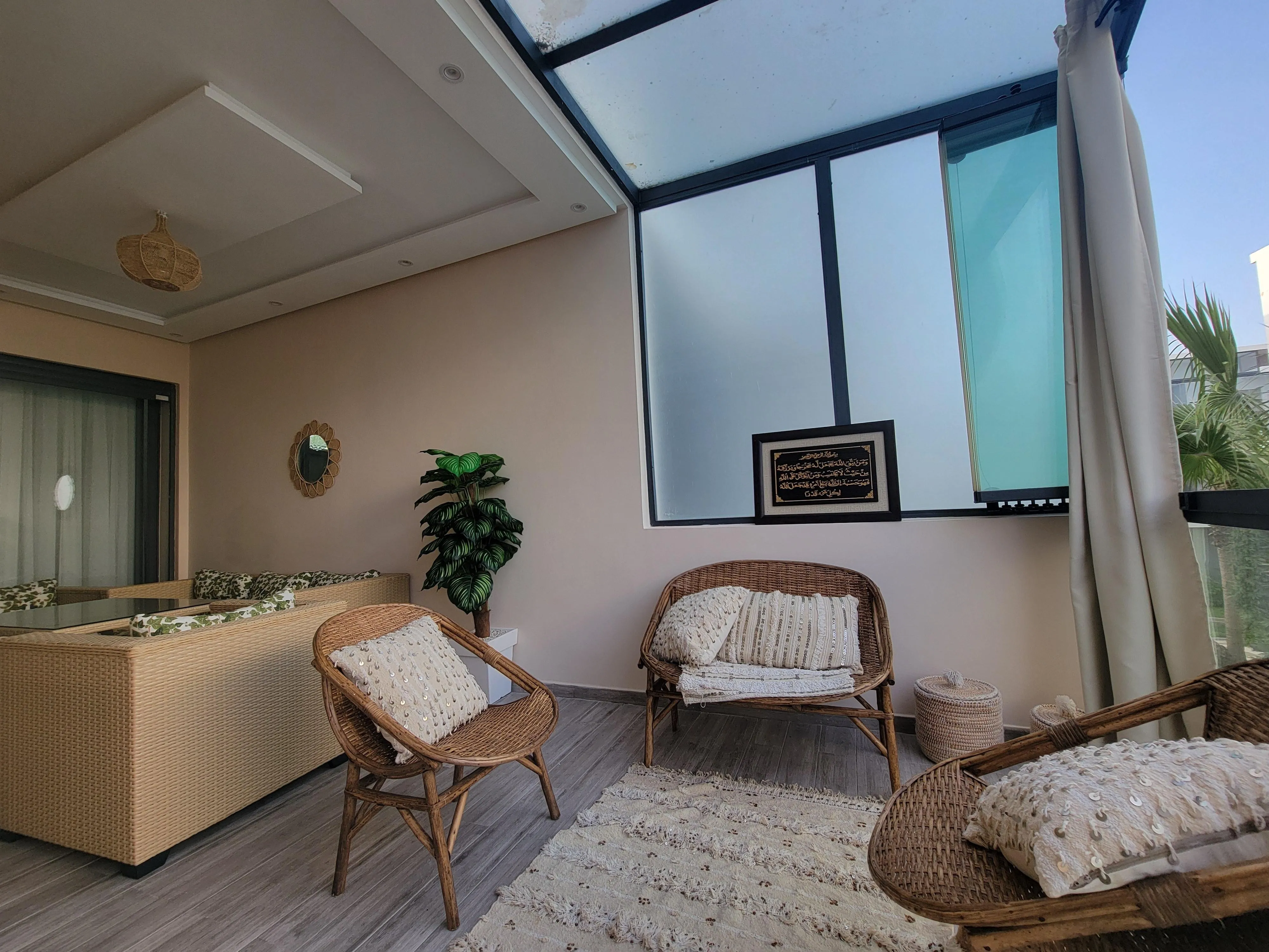 Magnifique appartement meublé en front de mer à Dar Bouazza - الدار البيضاء (4)